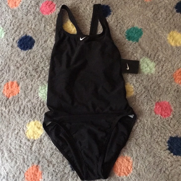 Nike Other - Black NWT Nike racerback one piece swimsuit